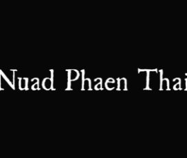 Nuad Phaen Thaï